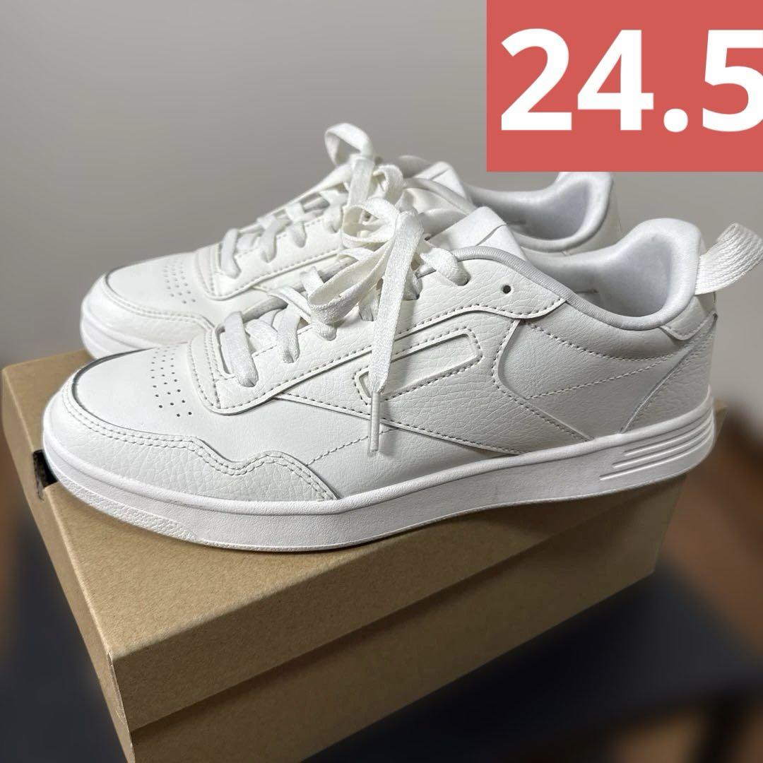 無印良品 x リーボック Reebok コラボ コートスニーカー　24.5㎝