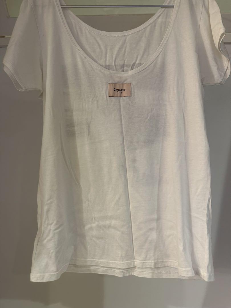 Repetto 写真プリント Tシャツ Lサイズ ホワイト
