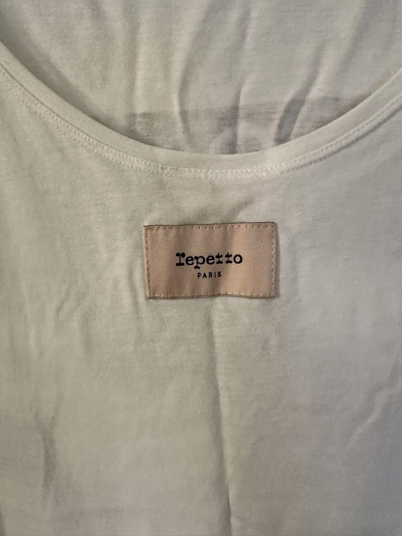 Repetto 写真プリント Tシャツ Lサイズ ホワイト