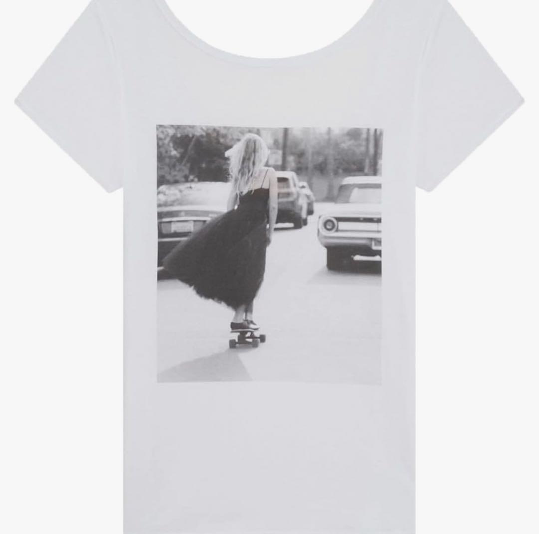 Repetto 写真プリント Tシャツ Lサイズ ホワイト