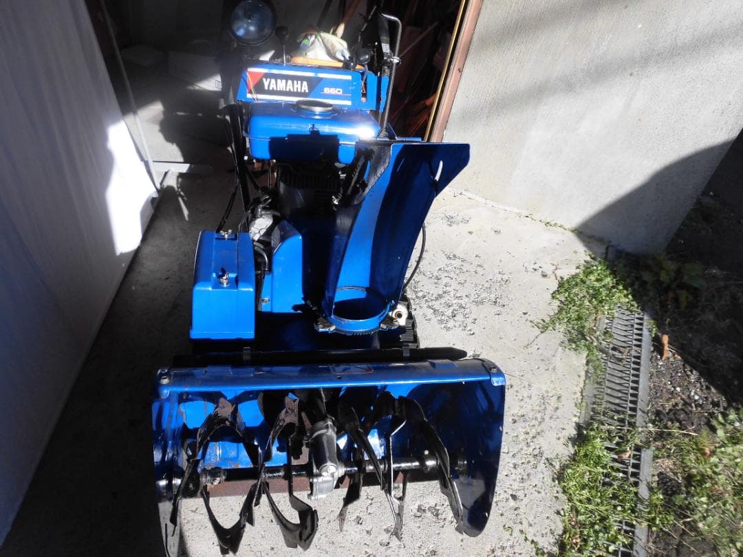 ヤマハ660 除雪機傷や汚れあり
