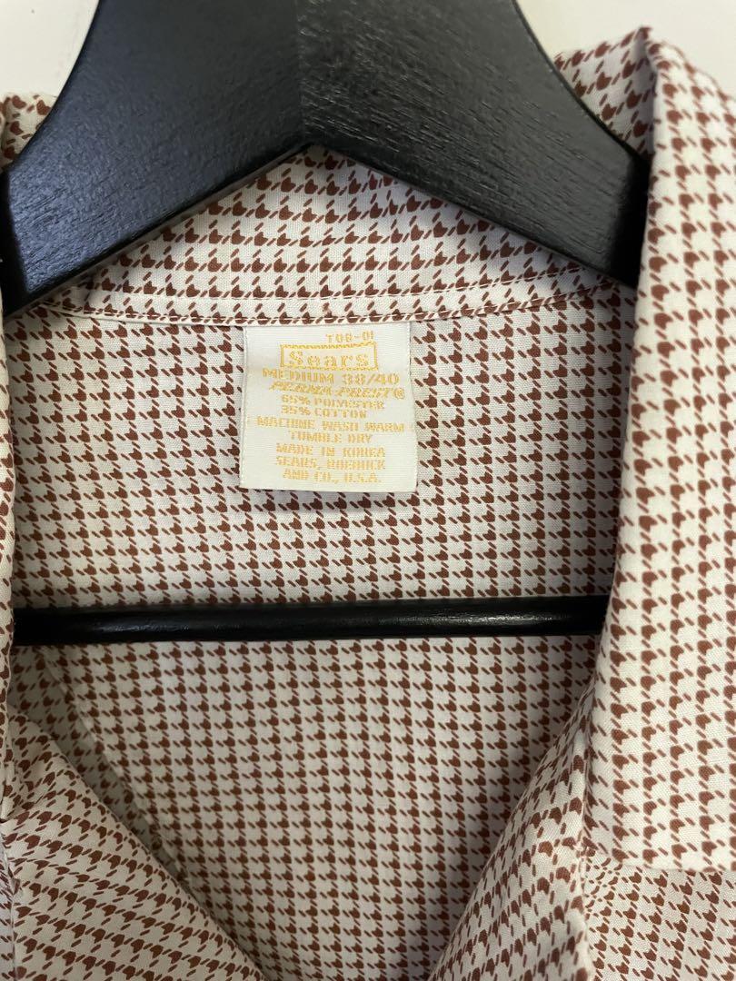 専用　sears パジャマシャツ　70s 楽天市場】70s ヴィンテージ シアーズ Sears パジャマシャツ