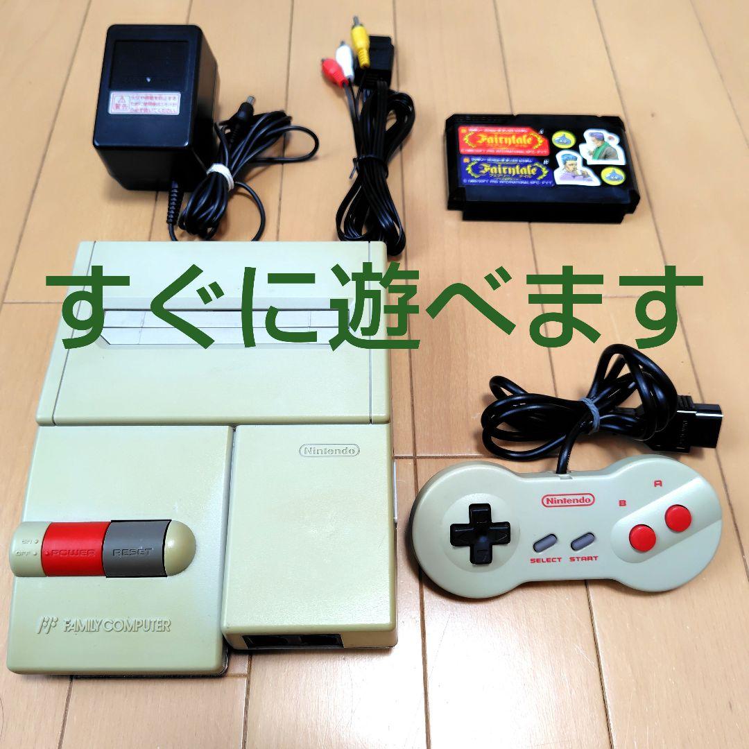 動作確認済】ニューファミコン 本体 ソフト セット ① - メルカリ
