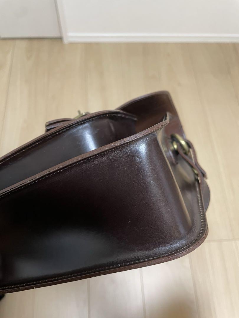 【美品】グレンロイヤル　サッチェルバッグ