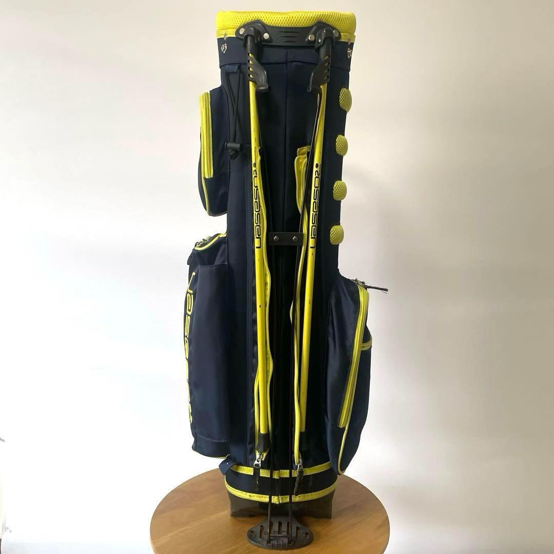 Rosasen】ロサーセン スタンド式キャディバッグ 脚立収納可