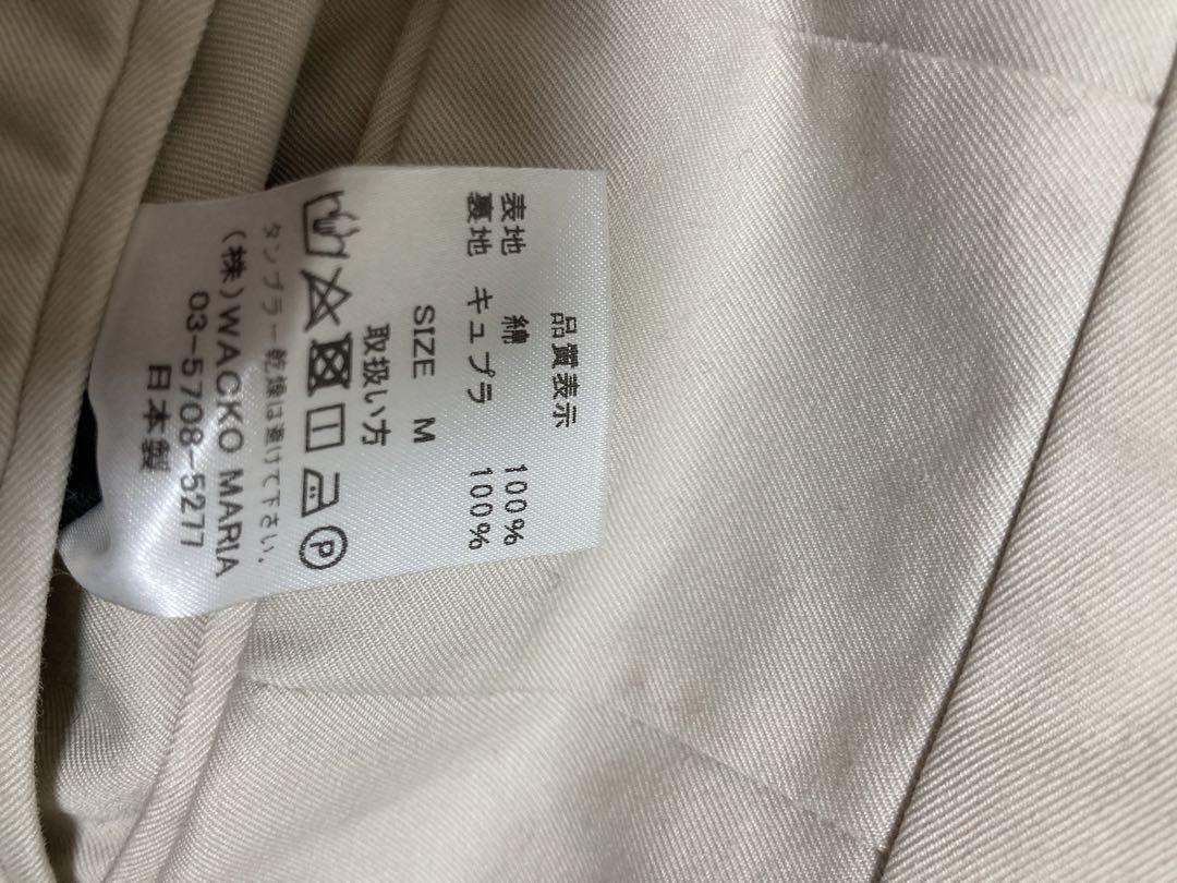 23SS ワコマリア PLEATED TROUSERS