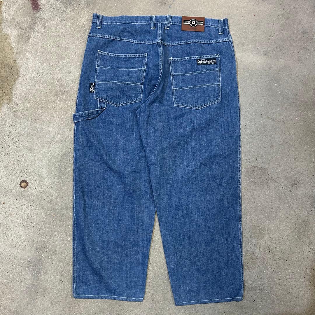 USA古着デニムパンツ 42サイズ BROOKLYN XPRESS ワイド