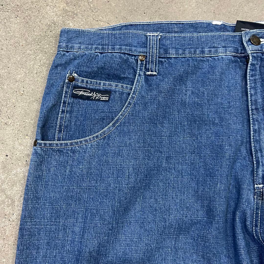 USA古着デニムパンツ 42サイズ BROOKLYN XPRESS ワイド