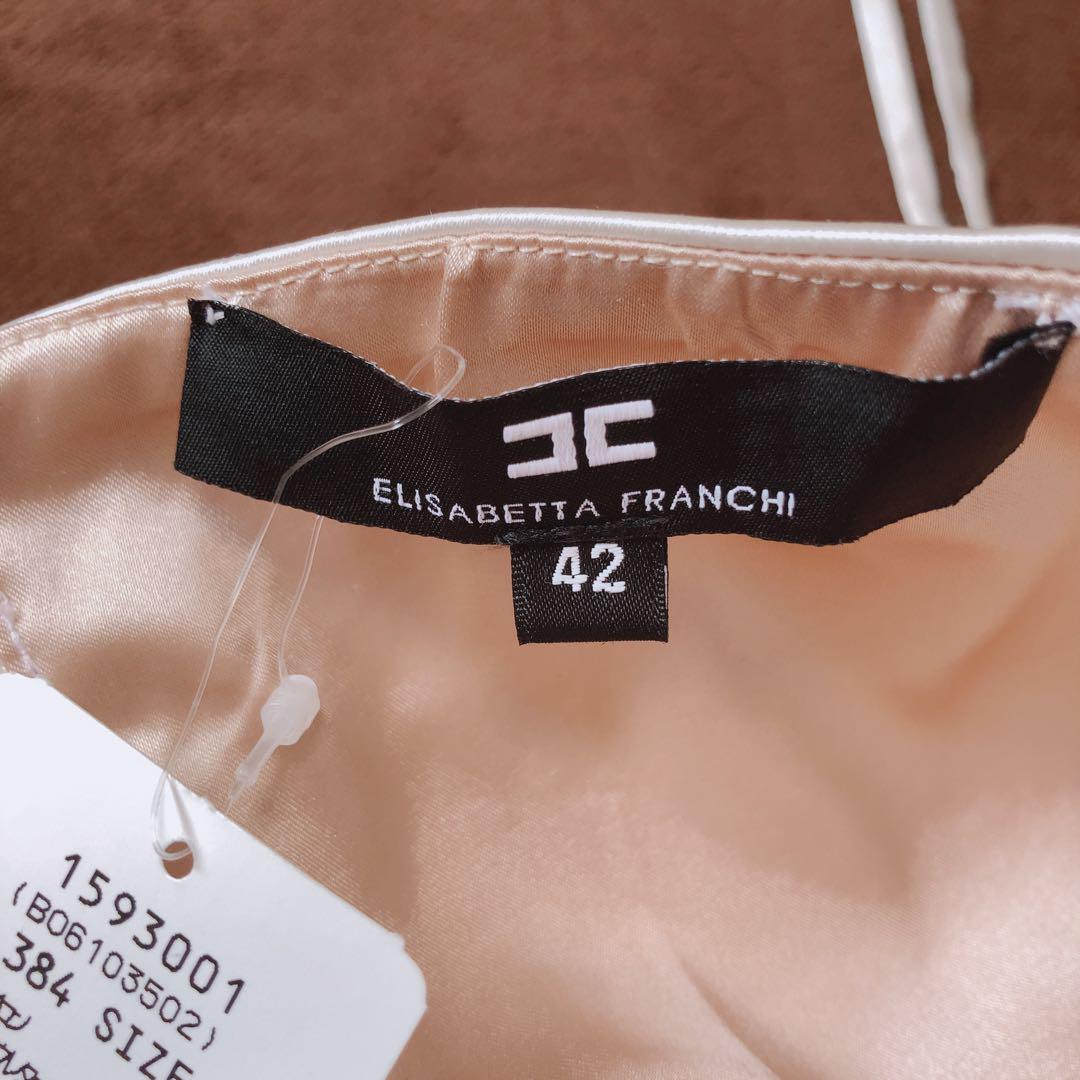 希少⭕️タグ付き　新品　ELISABETTA FRANCHI ボディースーツ　42