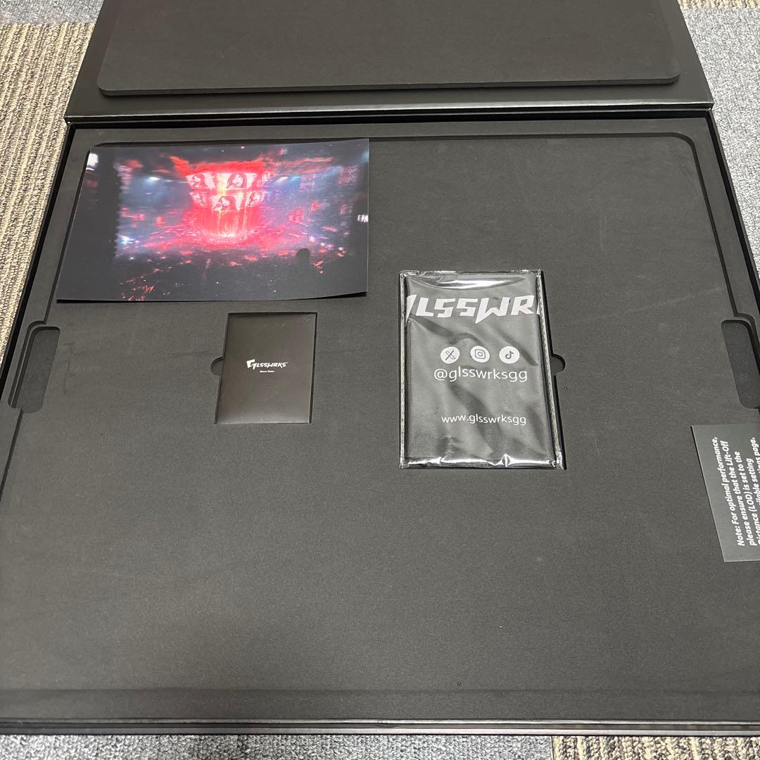 GLSSWRKS Hana ガラスマウスパッドNo.2232目立った傷や汚れなし WWW_OPDRERGINERDOGAN_COM
