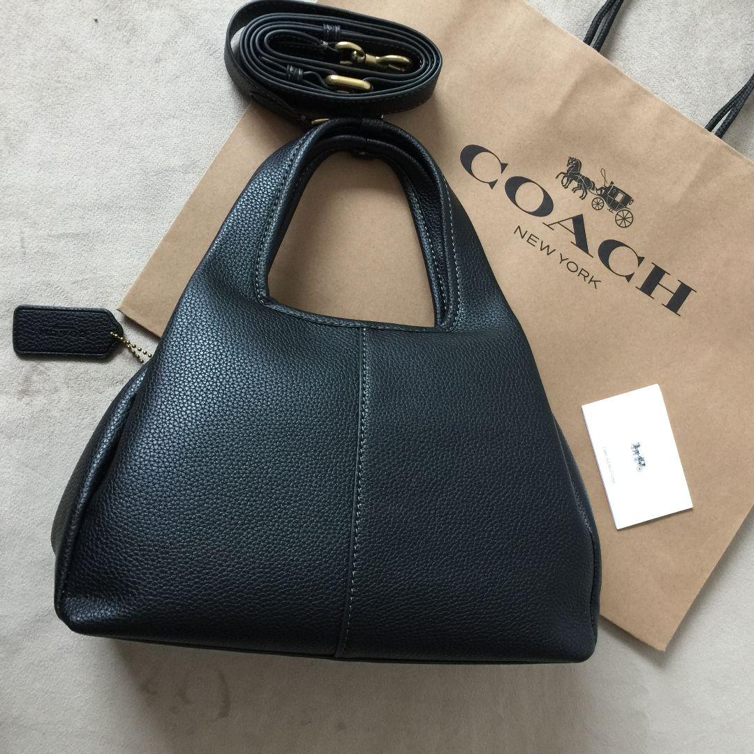 コーチCOACHバッグ CM545 ブラック ハンドバッグ ラナショルダーバッグ
