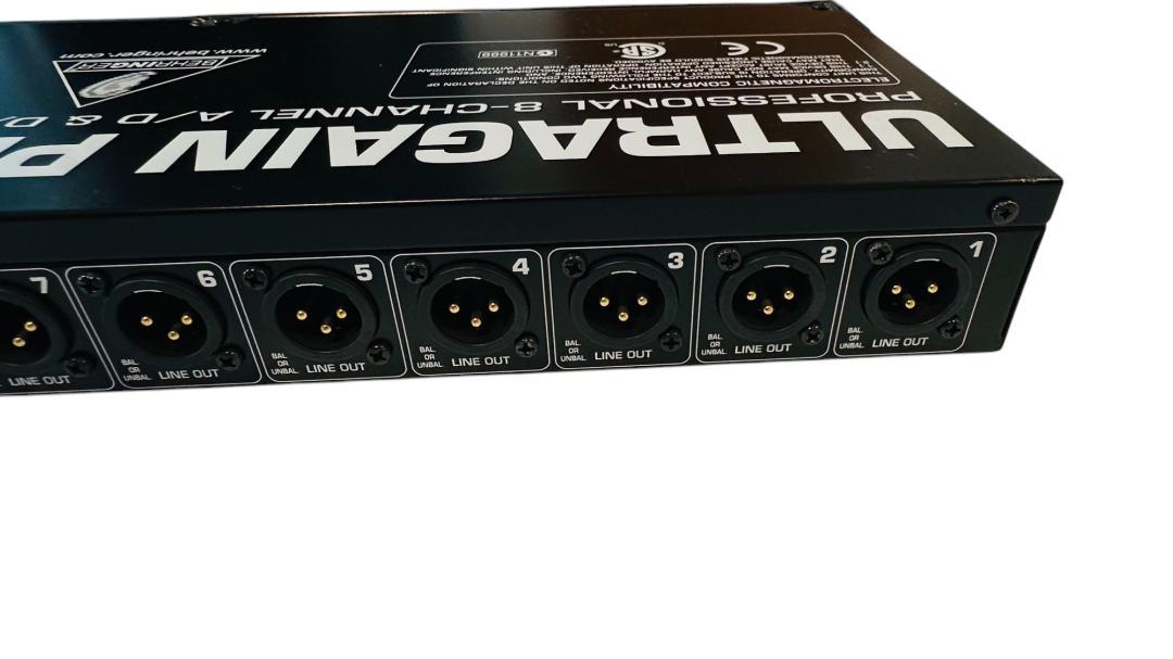 配信機器・PA機器・レコーディング機器 Behringer ULTRAGAIN PRO-8 ADA8000