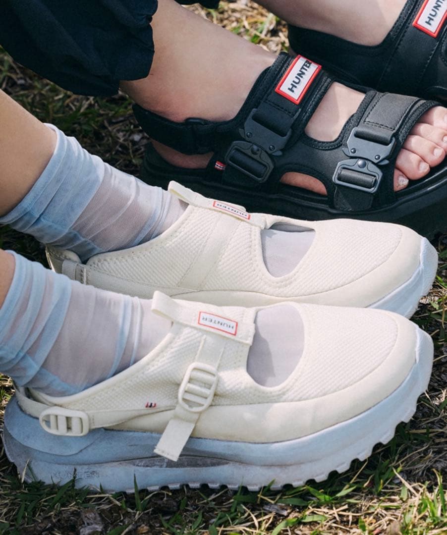 HUNTER ユニセックス トラベル フロー サンダル