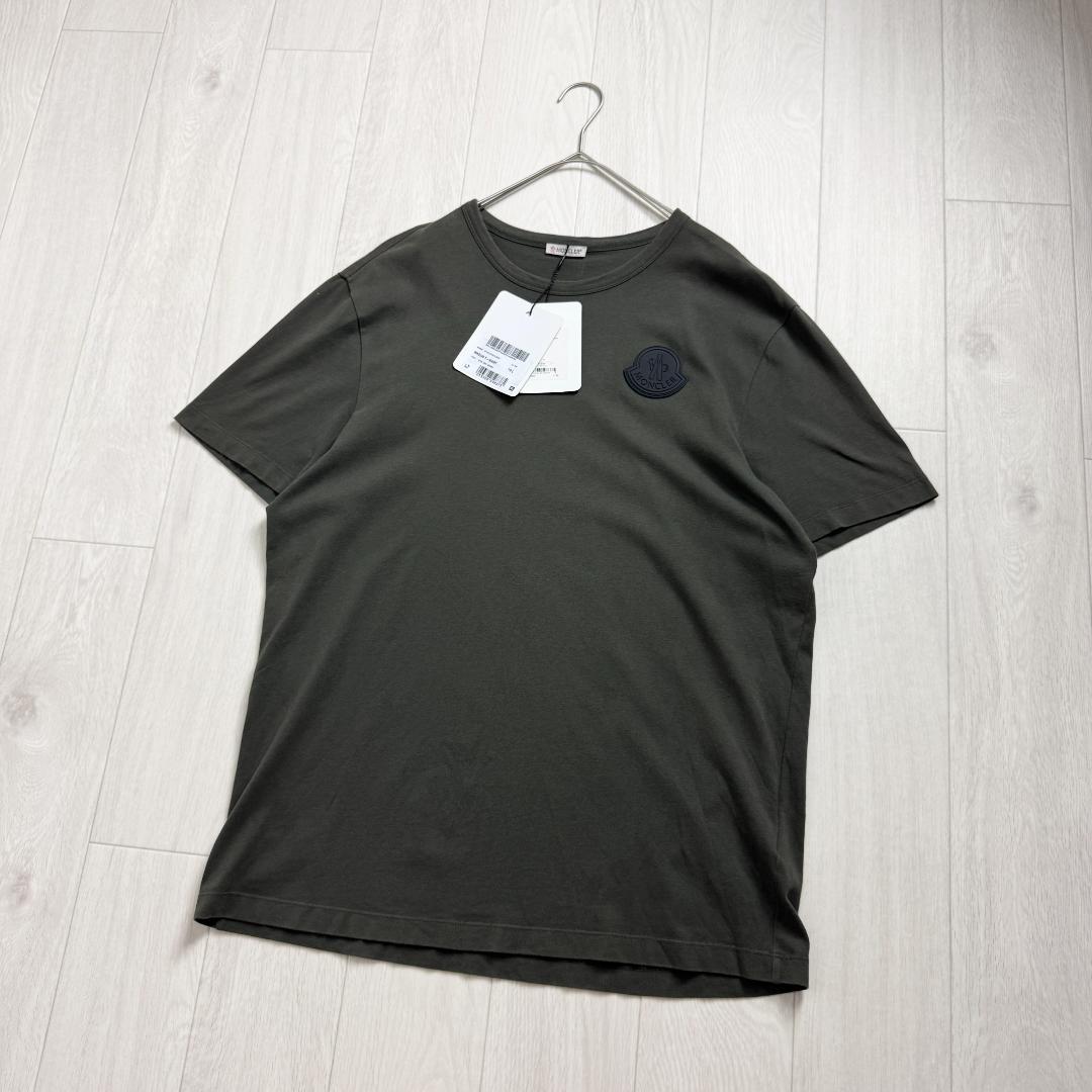 【エンボス☆高級モデル☆ラバーロゴ】モンクレール Tシャツ 半袖 入手困難
