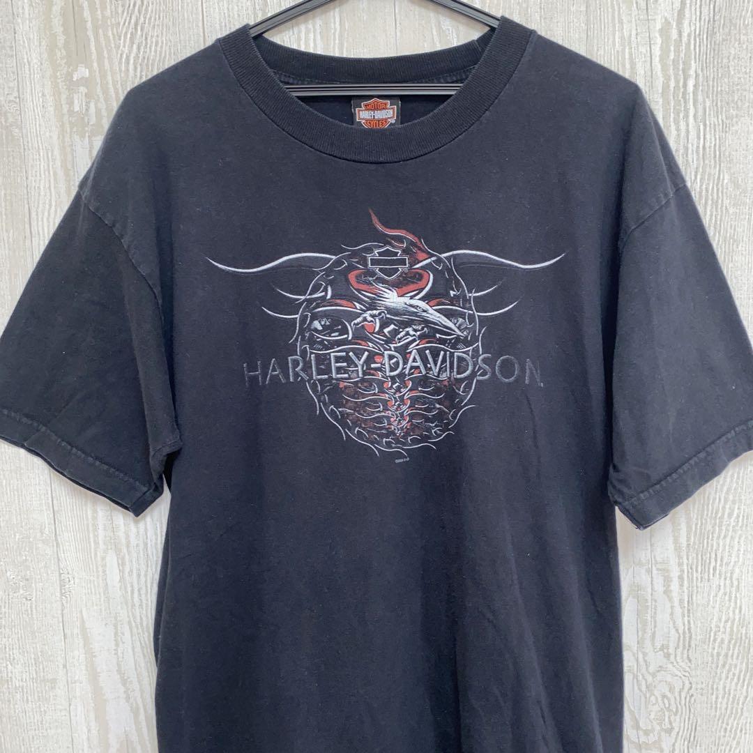 ハーレーダビッドソン Tシャツ MADE IN USA ブラック L - メルカリ