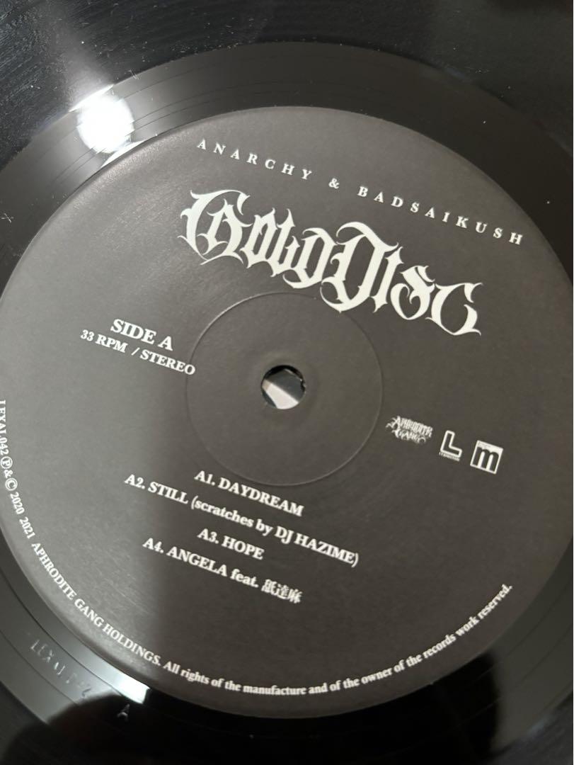 ANARCHY & BADSAIKUSH GOLD DISC アナログレコード ANARCHY & BADSAIKUSH / GOLD DISC レコード
