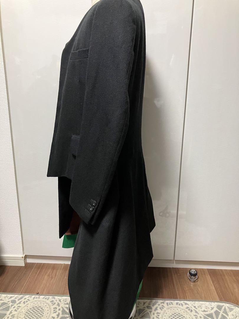 コムデギャルソンオムプリュス　22AW 変形ドッキングデザイン　コート　Sサイズ