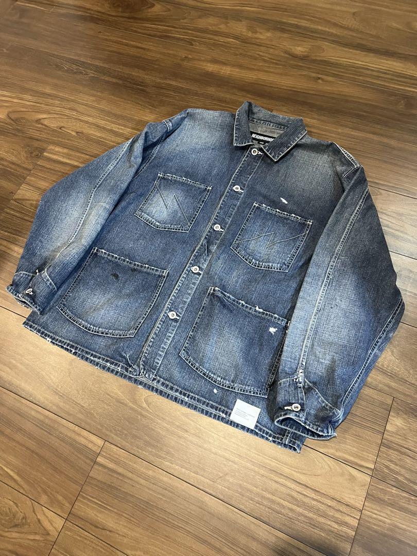 ジャケット・アウター NEIGHBORHOOD 24AW WASHED COVERALL JACKET