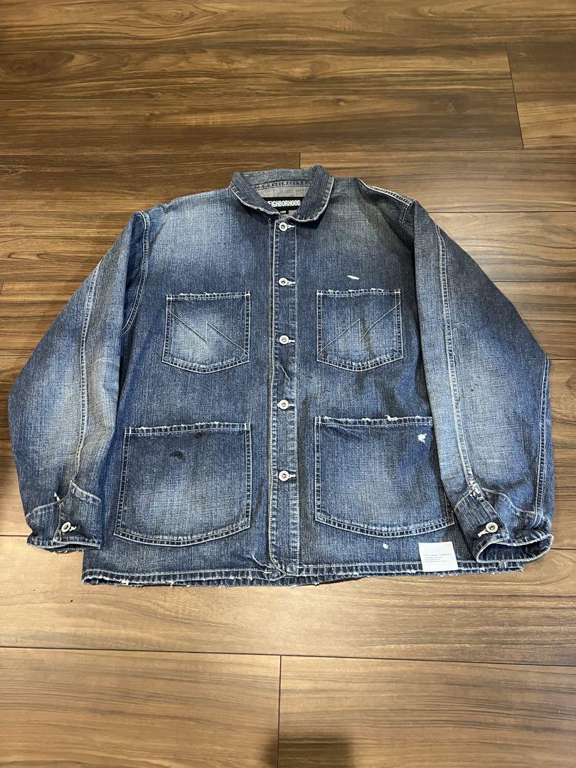 ジャケット・アウター NEIGHBORHOOD 24AW WASHED COVERALL JACKET