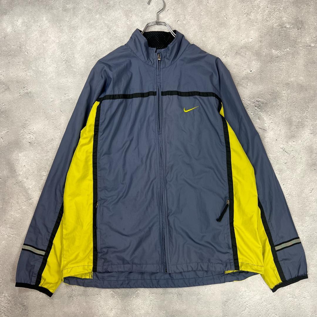 ヴィンテージ古着 90s 銀タグ NIKE ナイキ ナイロンジャケット ツートン ヴィンテージ古着 90s 銀タグ NIKE ナイキ ナイロンジャケット ツートン