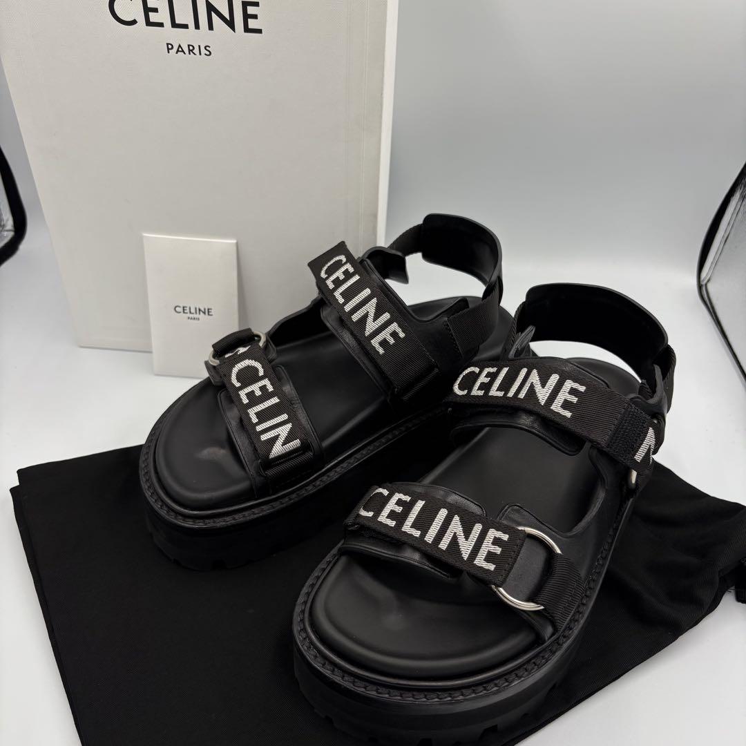 CELINEバルキーサンダル 未使用 付属品完備⭐︎ CELINE セリーヌ サンダル バルキー