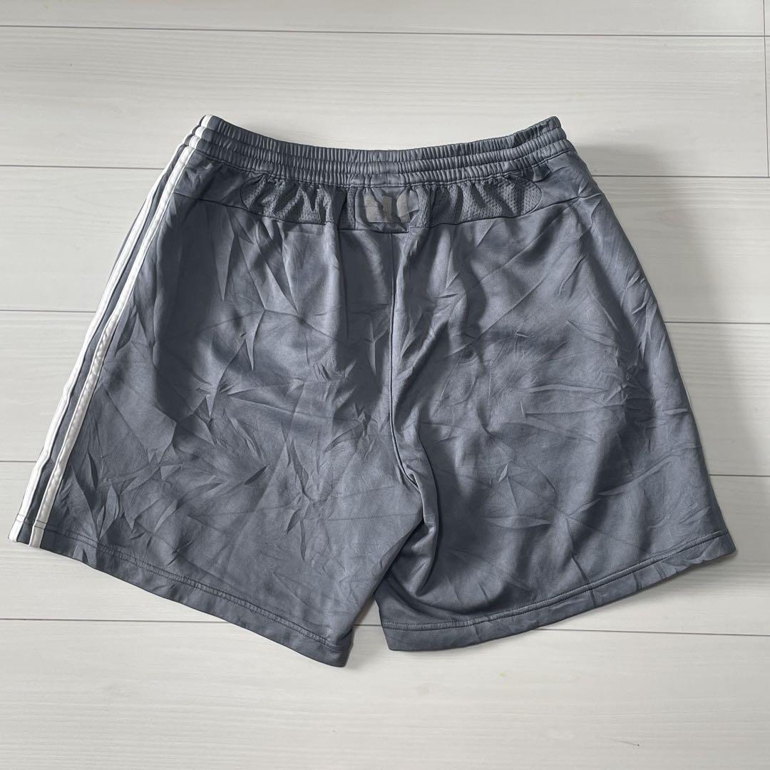 adidas グレー ハーフパンツ Oサイズ - メルカリ