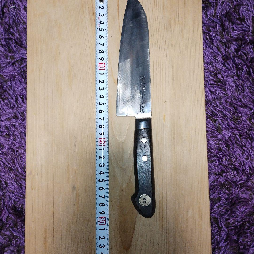 雅一心作本割込GOLD 三徳包丁刃渡り170mm