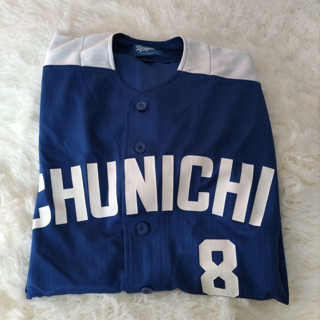 CHUNICHI OHSHIMA 8 サイン入りユニフォーム