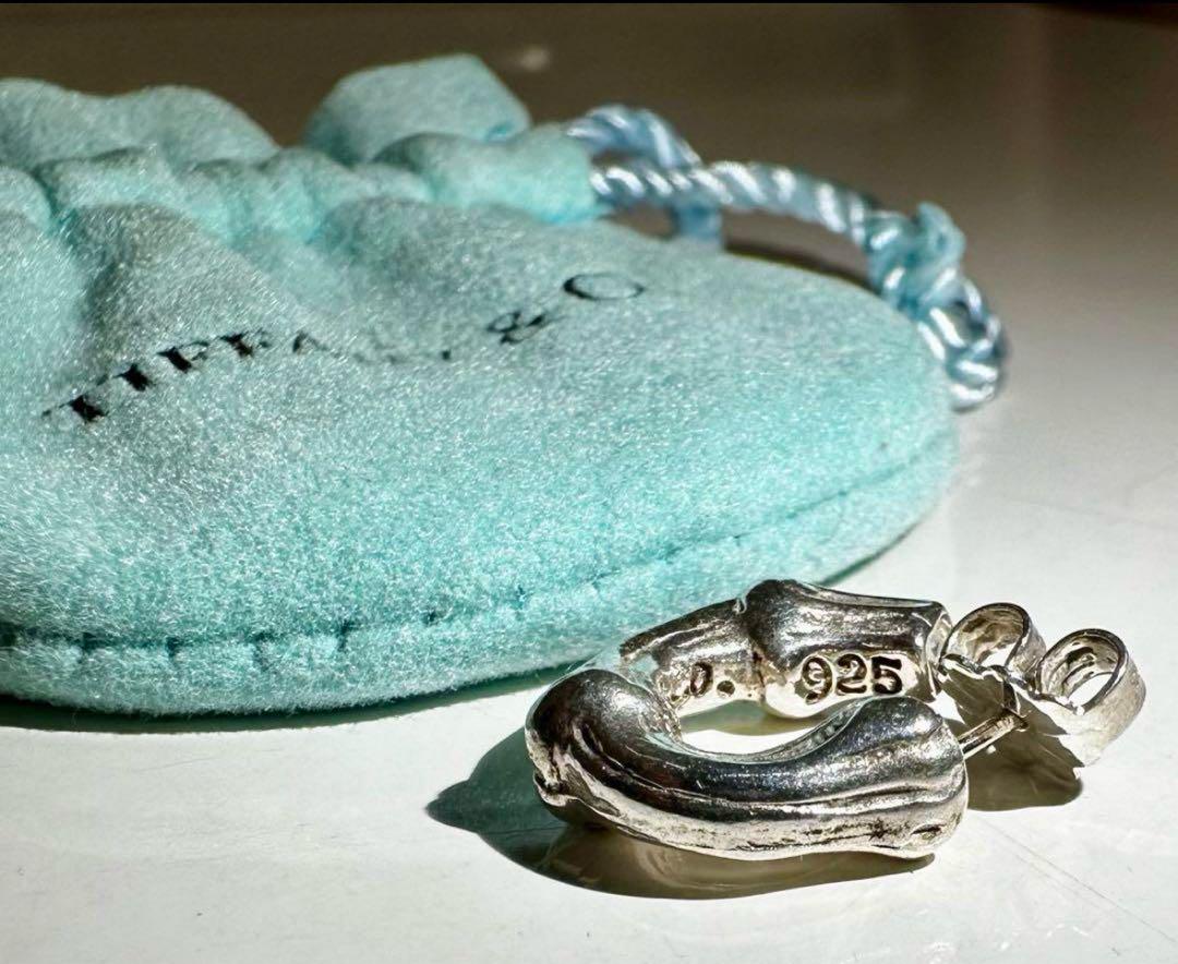 Tiffany ティファニー　バンブー　ピアス バンブーフープピアス　片耳
