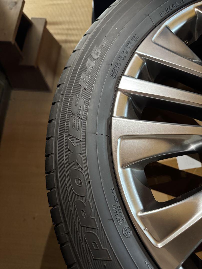 【美品】 ハリアー Z 純正19インチ ホイール＋TOYOタイヤ 4本セット