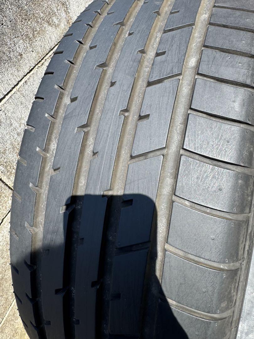 【美品】 ハリアー Z 純正19インチ ホイール＋TOYOタイヤ 4本セット