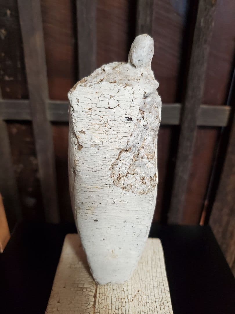 【9/13迄】内田鋼一 作 陶彫作品「纏う」陶器 オブジェ 共箱