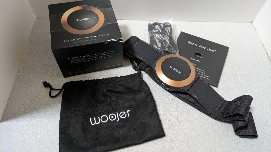 Woojer Strap Edge Wearable Haptic Body Vibration Bass System