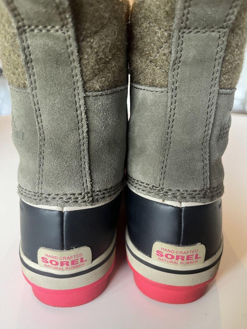 SOREL オリーブグリーン ハイカットブーツ ウインターブーツのパイオニア ソレルの「カリブー」とは