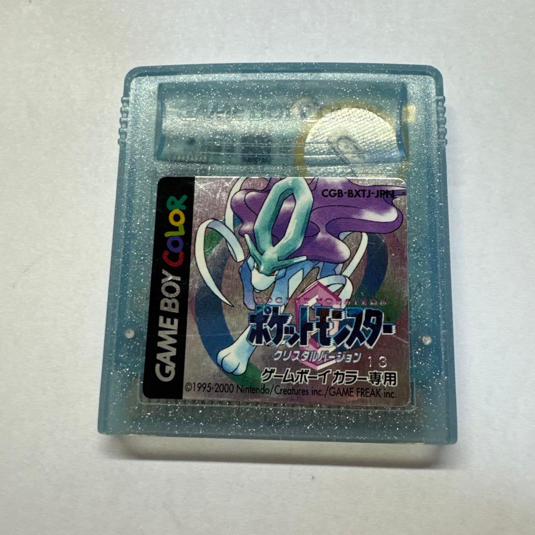 ゲームボーイカラー 純正シュルIPS液晶カスタム ポケモンクリスタル付き ゲームボーイカラー 純正シュルIPS液晶カスタム ポケモンクリスタル付き