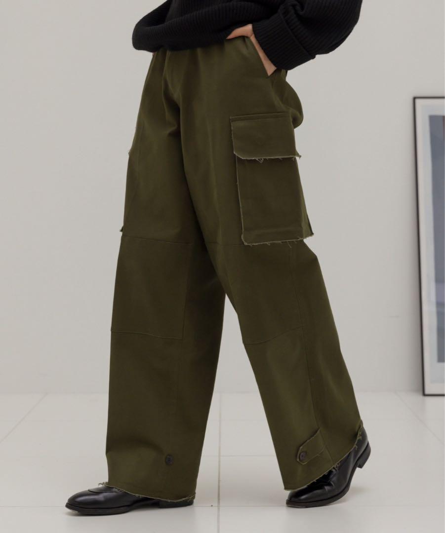 パンツ M47 Wide straight military pants