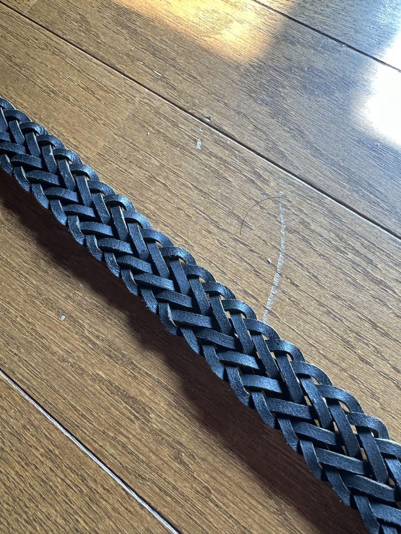 ヌーディージーンズ レザーメッシュベルト 100センチ - メルカリ