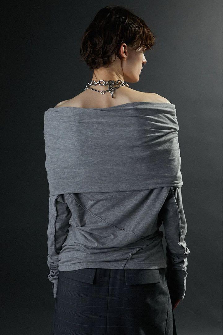 トップス PRANK PROJECT Out Seam Drape Top