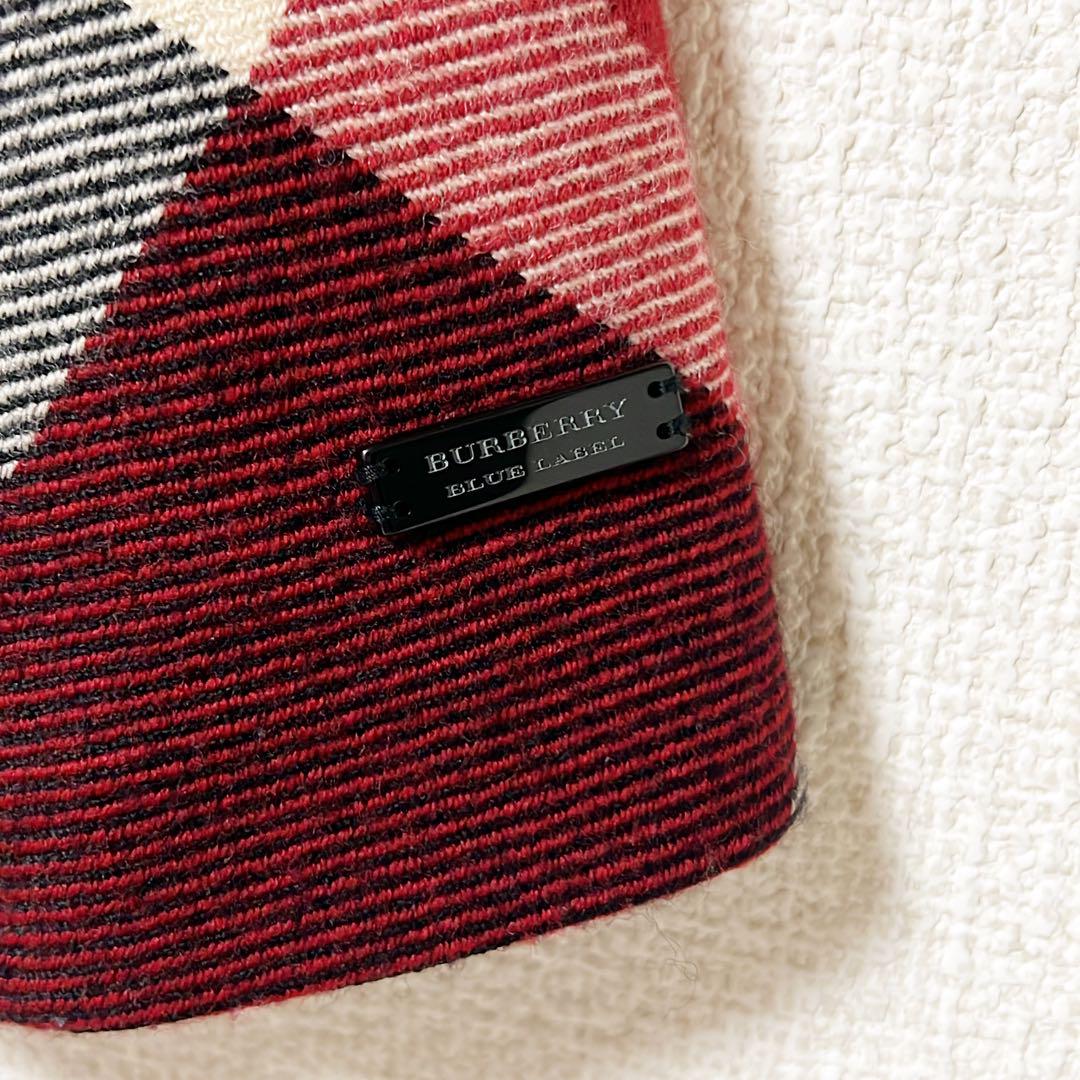 BURBERRY BLUE LABEL チェック柄フレアスカート