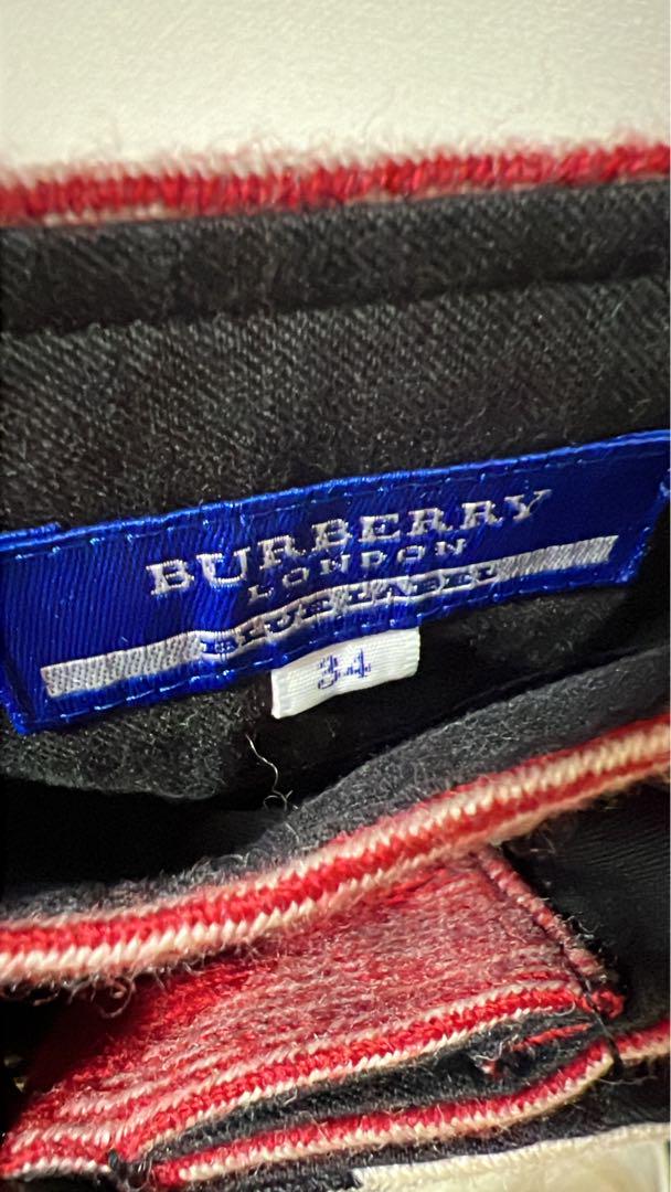 BURBERRY BLUE LABEL チェック柄フレアスカート