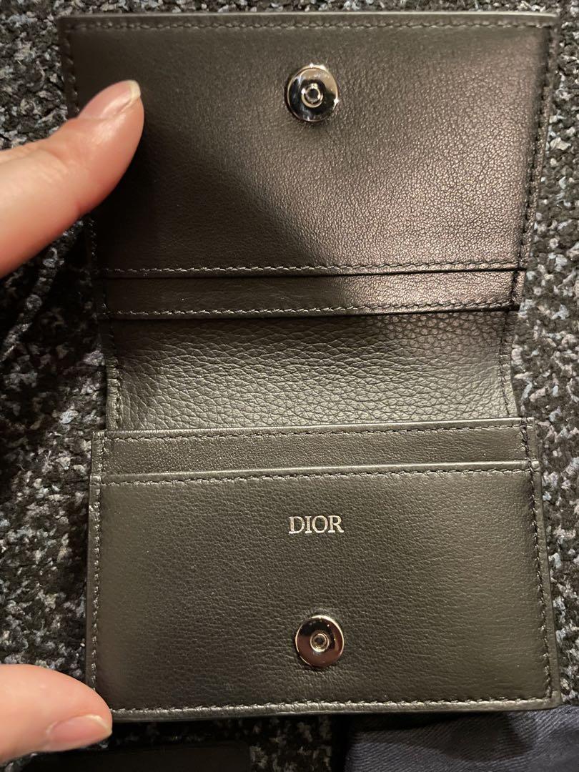 DIOR メンズ　名刺入れ　黒