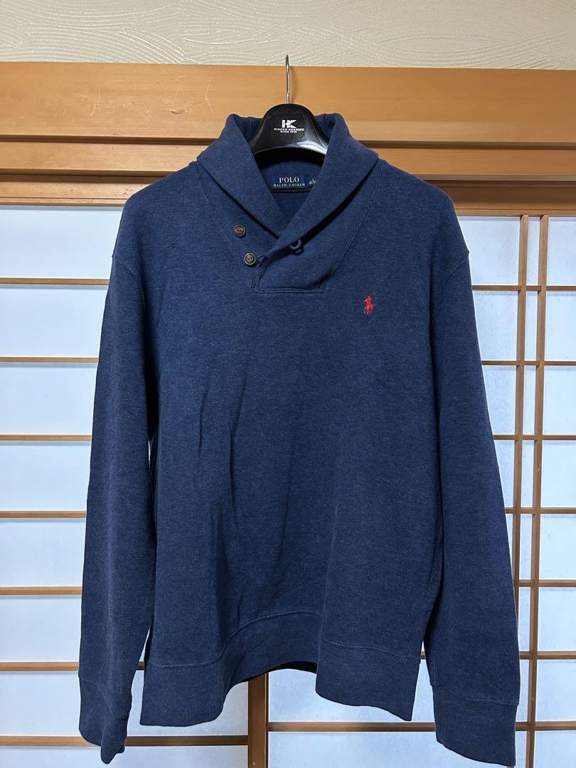 Polo Ralph Lauren ネイビー セーター　L