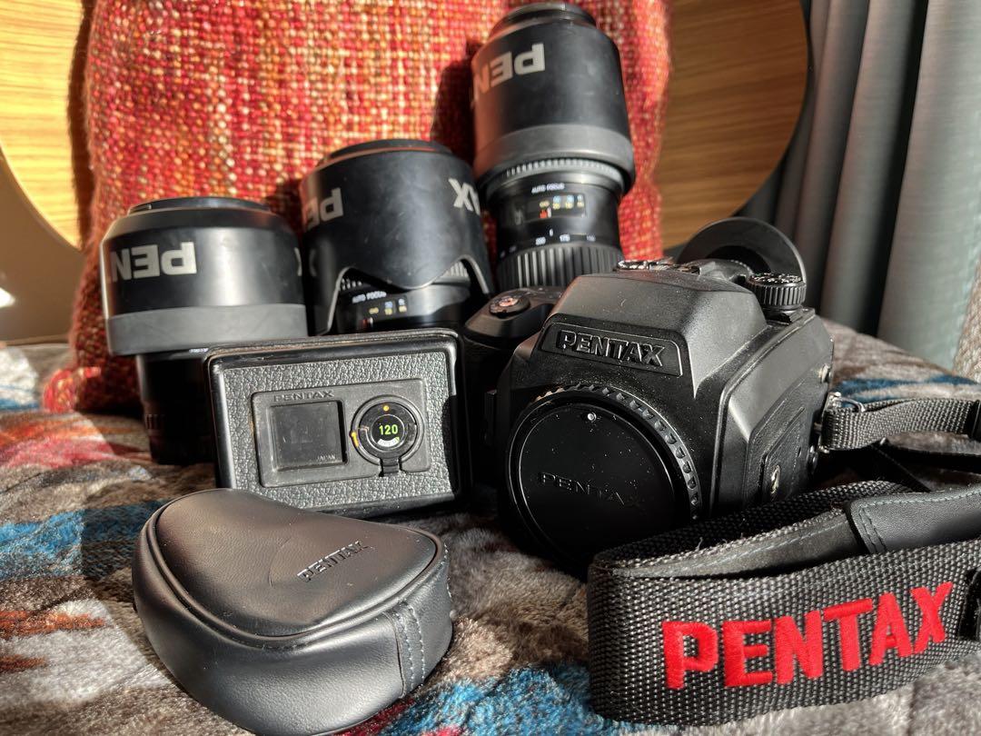 pentax 645NⅡ レンズ3本セット
