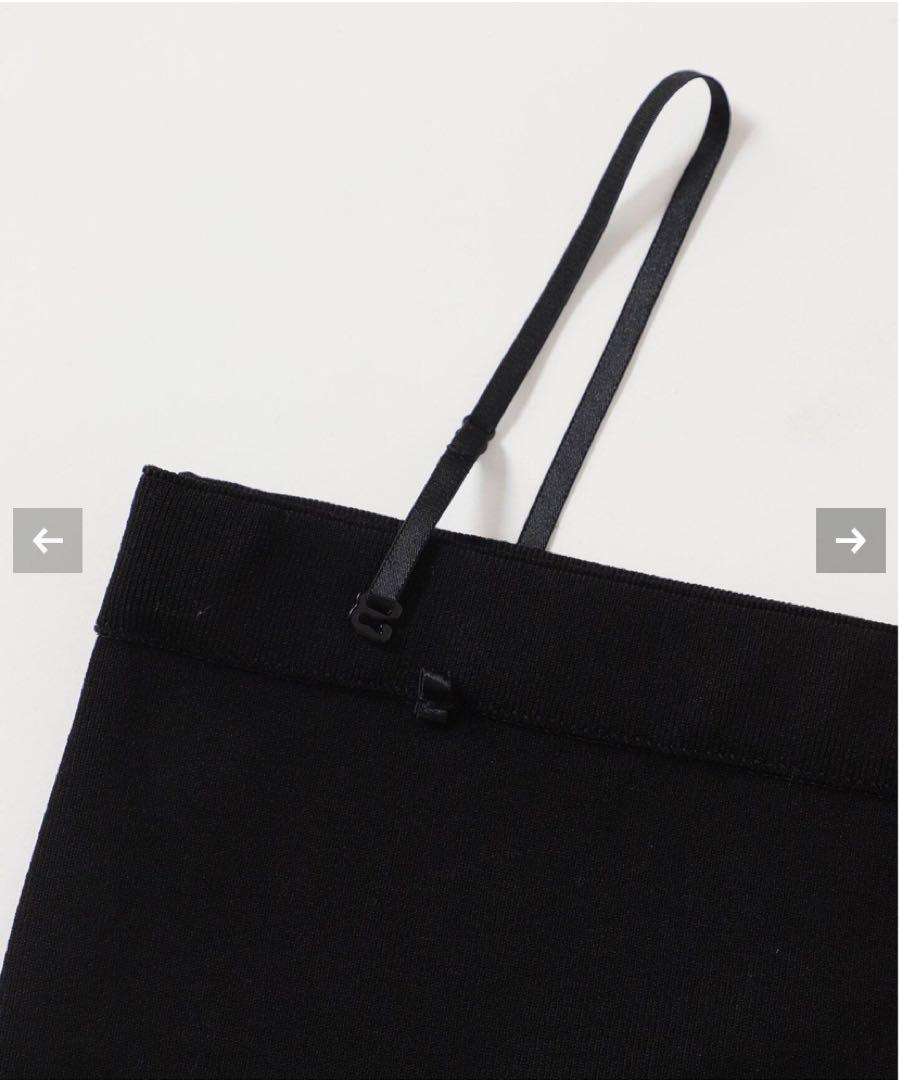 ⭐︎新品未使用⭐︎ タグ付き　Plage ビスチェ　キャミソール　ブラック