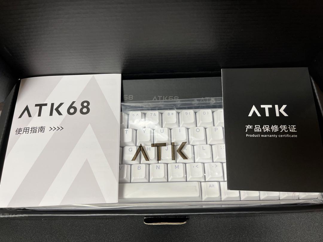 VXE ATK68 L版 ホワイト VXE ATK68 ホワイト Magnetic Switch Mechanical Keyboard