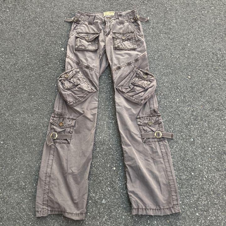数量限定新作 デザイン 多ポケット ギミック ベルト DtToh-m41387562904 カーゴパンツ テック系 豊富な即納