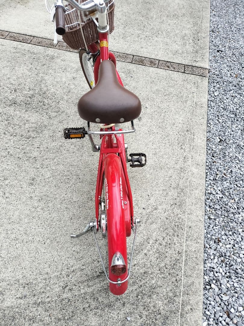 幼児用自転車 赤傷や汚れあり