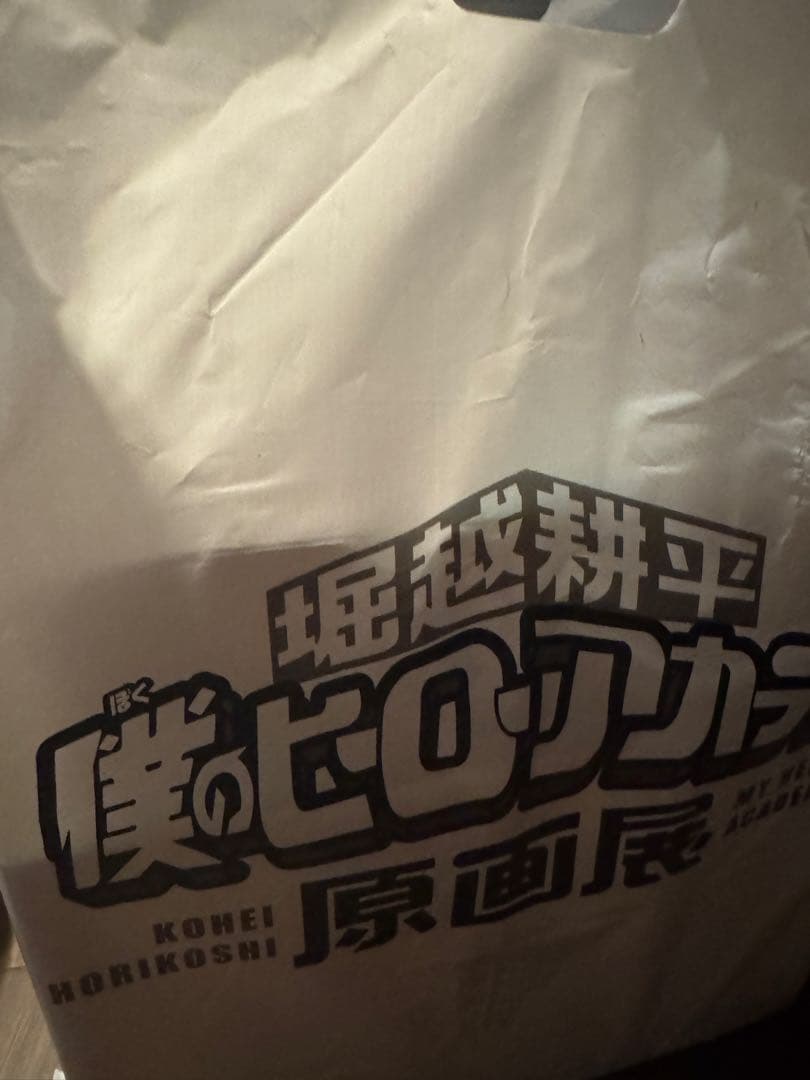 ヒロアカ原画展 グッズ メンズノンノの全サ第五弾　TシャツXL ショッパー付き