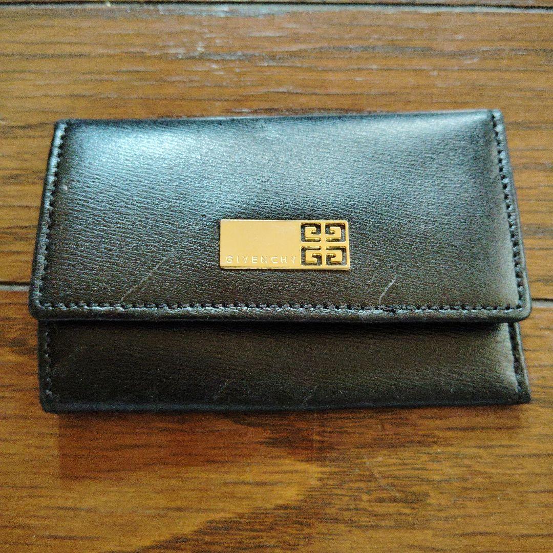 GIVENCHY レザーキーケース 黒 - メルカリ
