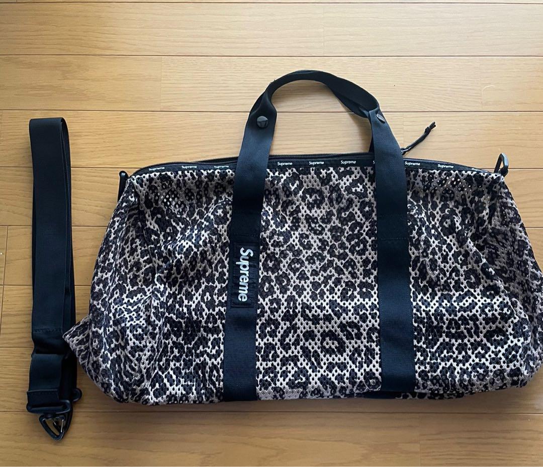 Supreme 16ss Mesh Duffle Bag ネイビー Supreme Mesh Duffle Bag Black - SS16 - US